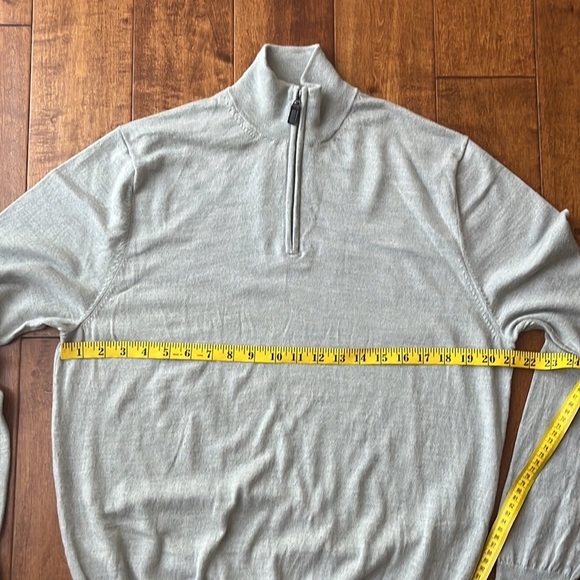 Jos. A. Bank Modern Fit 1/4 Zip Sweater - Picture 5 of 9